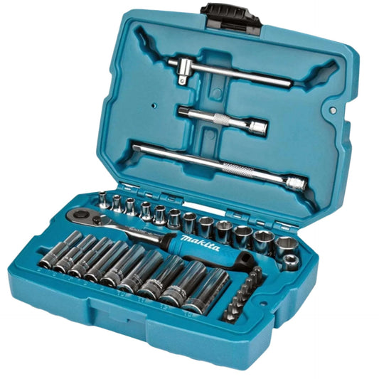 Makita 34-Piece Socket and Tool Set – A Comprehensive Kit for Various Applications