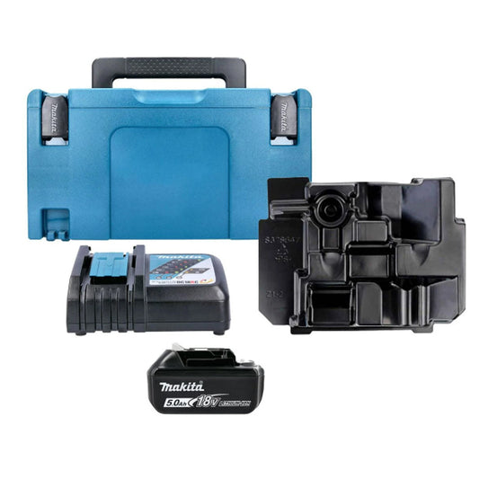 Makita BL1850 18V 5.0Ah Battery Kit with DC18RC Charger & Storage Case